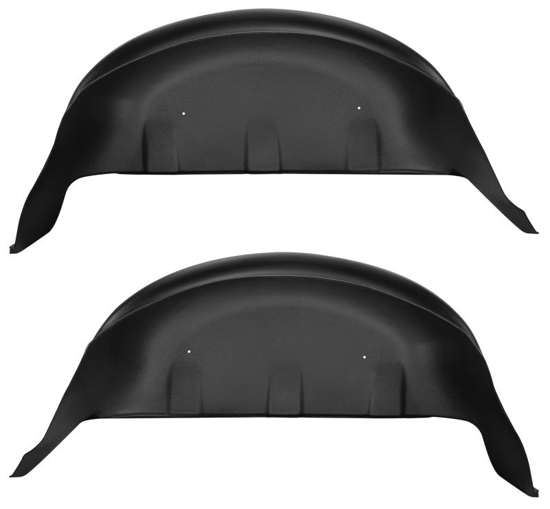 Husky Liners 2017 Ford F-250 Super Duty / 2017 Ford F-350 Super Duty Black Rear 79131 Photo - Primary