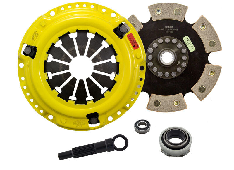 ACT HD Clutch Kit 6 Puck Solid Honda Civic 4WD L4 90-91 HW4-HDR6 Photo - Primary