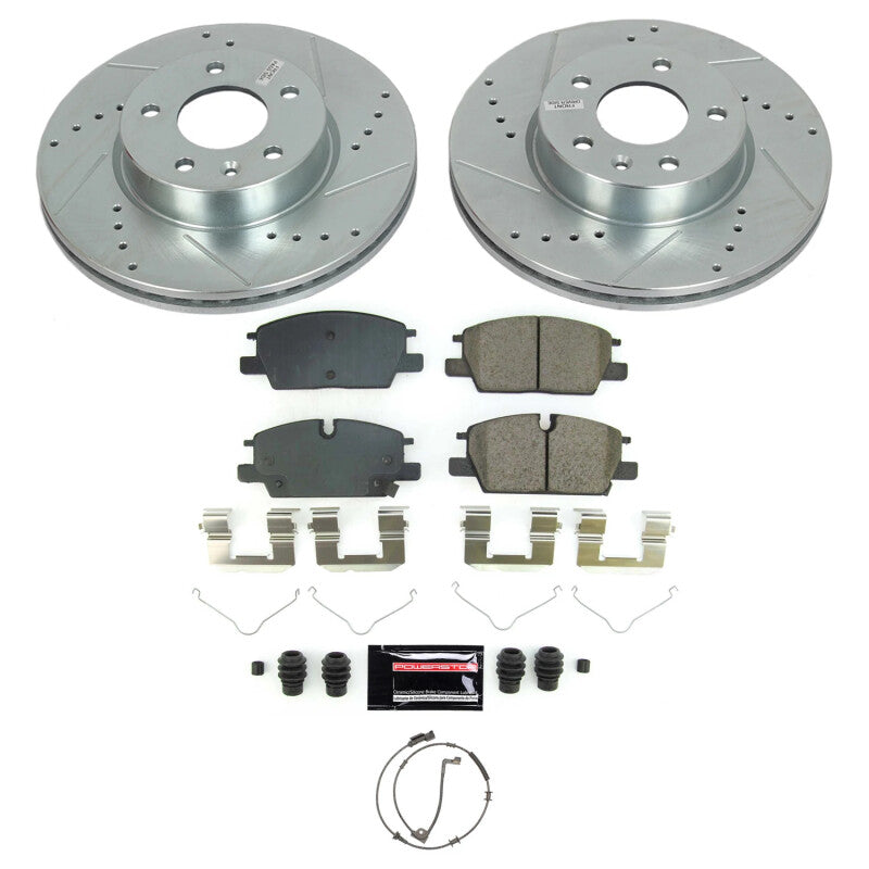 PowerStop Power Stop 20-22 Cadillac CT4 Front Z23 Evolution Brake Kit K9075 K9075 Photo - Primary