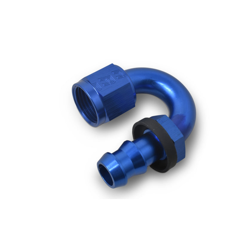 Russell -6 AN 180° Tight Radius Twist-Lok Hose End - Anodized 626060 Photo - out of package