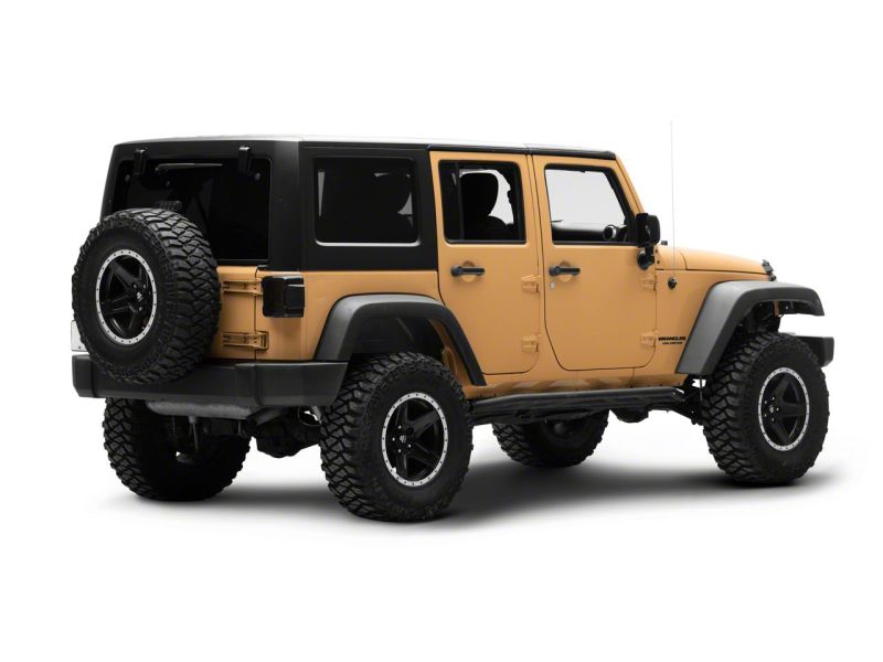 Raxiom 07-18 Jeep Wrangler JK Axial Series Carver LED Tail Lights- Blk Housing (Smoked Lens) J164241 J164241 Photo - Close Up