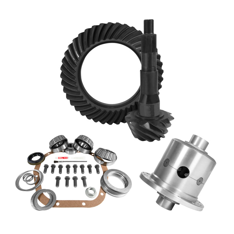 Yukon Gear & Axle Yukon 10.5in Ford 3.73 Rear Ring & Pinion Install Kit 35 Spline Positraction YGK2139 YGK2139 Photo - Primary