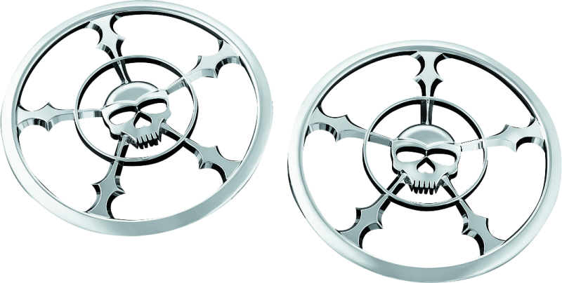 Kuryakyn Zombie Speaker Grill For14+ Tour/Trike 7373 7373 Photo - Primary