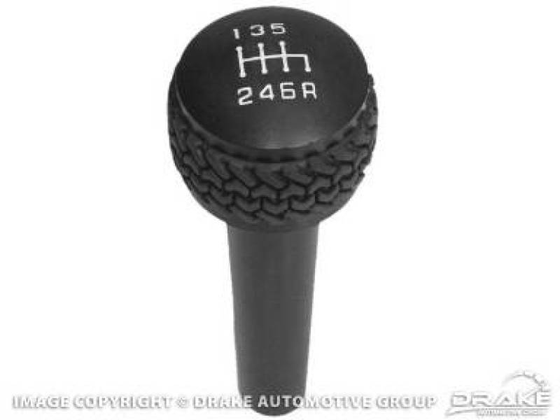 DV8 Offroad 2005-2010 Jeep TJ/JK 6-Speed Shift Knob Black Finish D-JP-180012-BK D-JP-180012-BK Photo - Primary