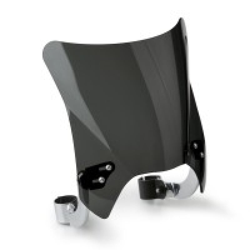 National Cycle Fits 52-56 mm. O.D. Mohawk Chorme Hardware/Straight Bracket/Windshield-Dark Tint N2835-001 N2835-001 User 1