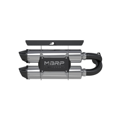 MBRP 2014 Polaris RZR XP 1000 Stacked Dual Slip-On Performance Series Exhaust AT-9516PT AT-9516PT Photo - Primary