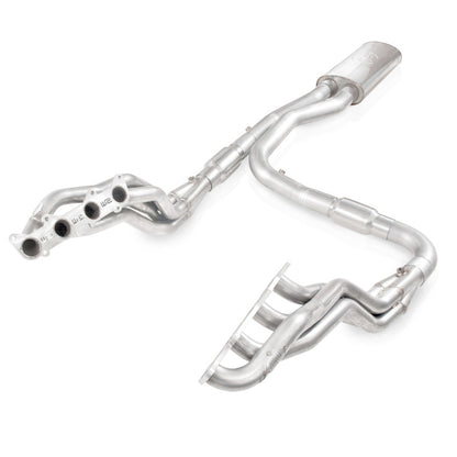 Stainless Works 2011-14 F-150 5.0L 1-7/8in Primaries 3in High-Flow Cats X-Pipe FT11HCAT FT11HCAT Photo - Primary
