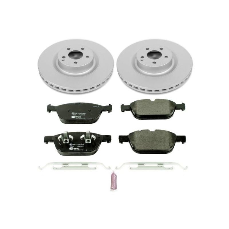 PowerStop Power Stop 10-15 Volvo XC60 Front Euro-Stop Brake Kit ESK5702 ESK5702 Photo - Primary