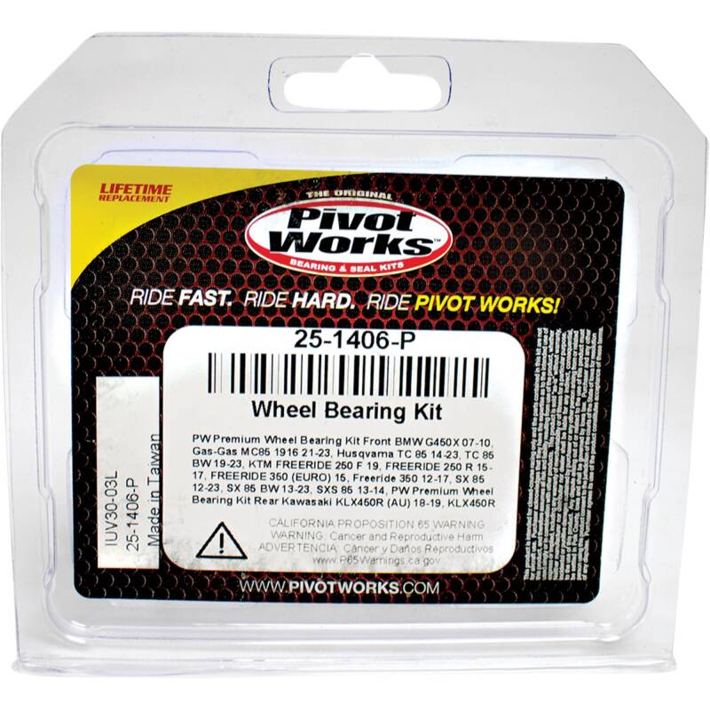 Pivot Works Pw Premium Wheel Bearing 25-1406-P 25-1406-P Photo - Primary