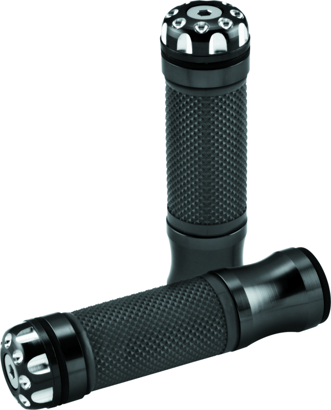 BikeMaster Grips 135mm Revolver Barend Grips - Black 101861 101861 Photo - Primary