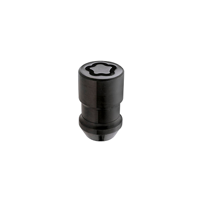 McGard Wheel Lock Nut Set - 4pk. (Cone Seat) 1/2-20 / 3/4 & 13/16 Dual Hex / 1.28in. Length - Black 24025 24025 Photo - Primary