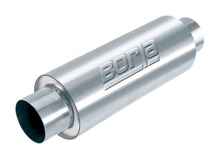 Borla XR-1 Racing Sportsman 3 inch Outlet / 3 inch Inlet Round Muffler 40085 40085 Photo - Primary