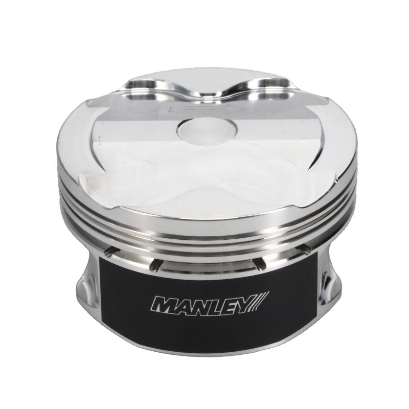 Manley 2018+ Ford Coyote 5.0L 6.75cc Dish 3.700in Bore 12:1 CR 22mm Pin Platinum Ext Duty Pistons 595938CE-8 595938CE-8 Photo - out of package