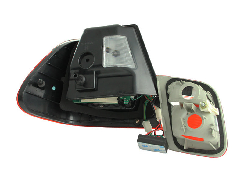 Anzo 2002-2005 BMW 3 Series E46 LED Tail lights Red/Smoke 321123 Photo - Unmounted