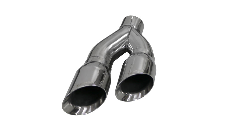 Corsa Performance 3in Inlet 4in Pro Series Twin Side Swept Exhaust Tip Kit 14031 Photo - Unmounted