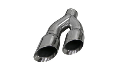 Corsa Performance 3in Inlet 4in Pro Series Twin Side Swept Exhaust Tip Kit 14031 Photo - Unmounted