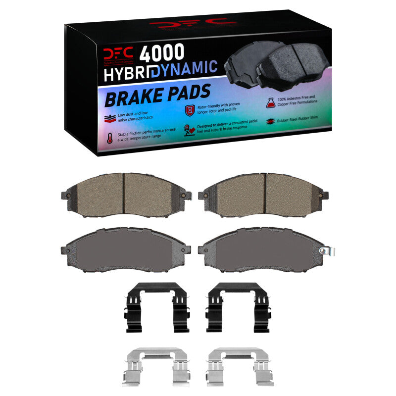 DFC DFC 4000 HybriDynamic Brake Pads Brakes, Rotors & Pads Brake Pads - OE main image