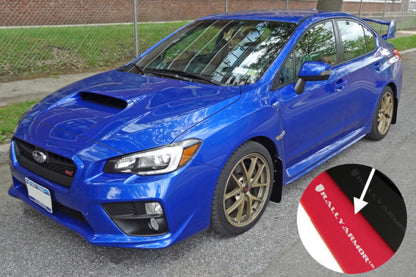 Rally Armor 2015+ Subaru WRX & STI Sedan RED Mud Flap White Logo MF32-UR-RD/WH User 1
