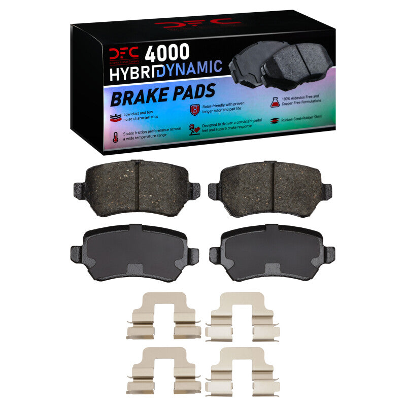 DFC DFC 4000 HybriDynamic Brake Pads Brakes, Rotors & Pads Brake Pads - OE main image