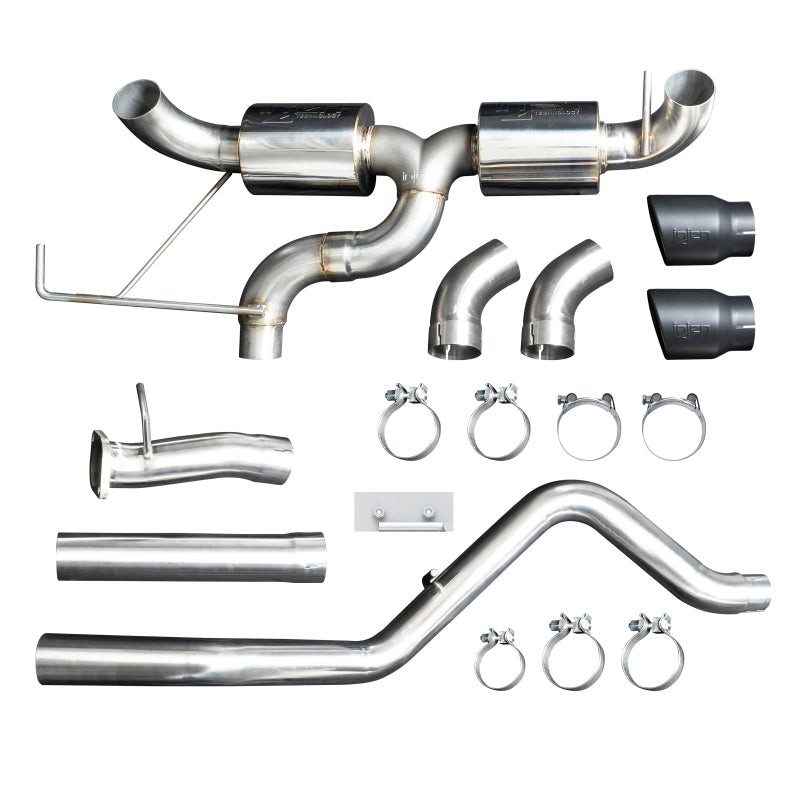 Injen 21-22 Ford Bronco L4-2.3L Turbo/V6-2.7L Twin Turbo  SS Cat-Back Exhaust SES9300 SES9300 Photo - out of package