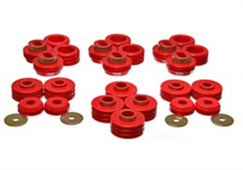 Energy Suspension Body Mount Set Red Chevrolet C10 Suburban All 1981-1986 3.4124R Photo - Primary