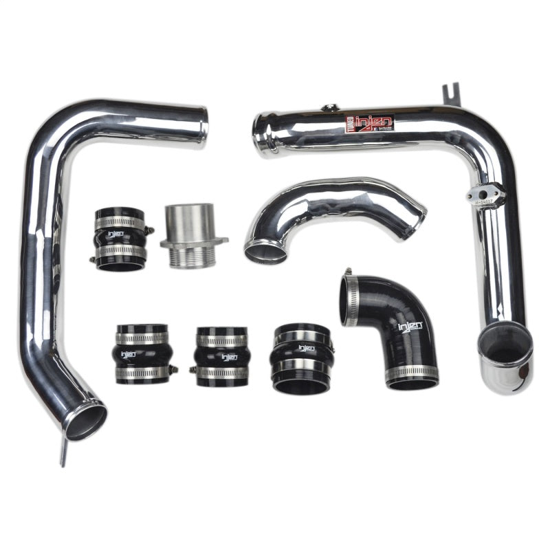 Injen 15-19 Volkswagen GTI (MK7) 2.0L Turbo TSI Aluminum Intercooler Piping Kit - Polished SES3078ICP SES3078ICP Photo - Unmounted