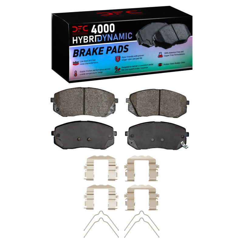 DFC DFC 4000 HybriDynamic Brake Pads Brakes, Rotors & Pads Brake Pads - OE main image