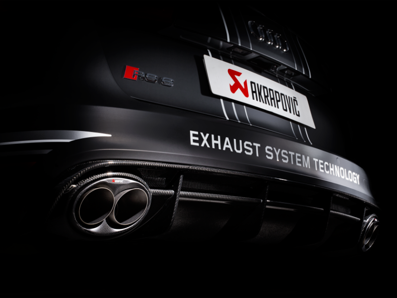 Akrapovic 14-17 Audi RS6 Avant (C7) Evolution Line Cat Back (Titanium) w/ Carbon Tips S-AU/TI/3H S-AU/TI/3H User 5