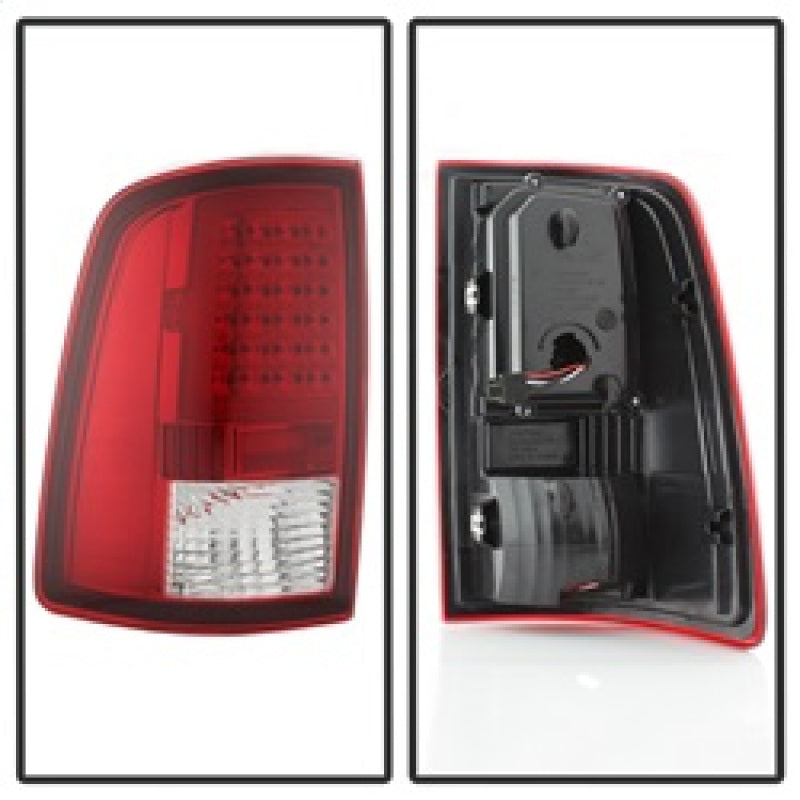 SPYDER xTune Dodge Ram 1500 09-16 LED Tail Lights Incandescent Model Only - Red Clear ALT-ON-DR09-LBLED-RC 5082213 5082213 Photo - Unmounted
