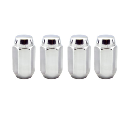 McGard Hex Lug Nut (Cone Seat) 9/16-18 / 7/8 Hex / 1.75in. Length (4-Pack) - Chrome 64008 64008 Photo - out of package
