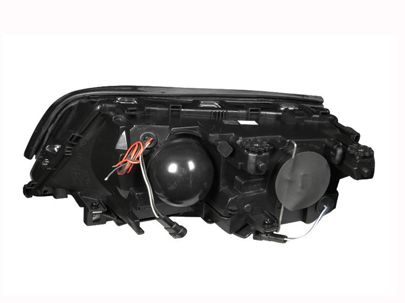 Anzo 1999-2001 BMW 3 Series E46 Projector Headlights w/ Halo Black 121015 Photo - Unmounted