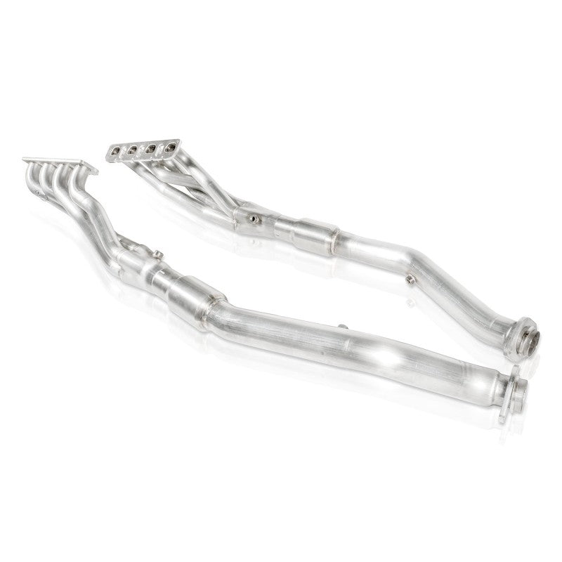 Stainless Works 2018 Jeep TrackHawk 6.2L Headers 1-7/8in Primaries High-Flow Cats 3in Leads JEEP1862HCAT JEEP1862HCAT Photo - Unmounted