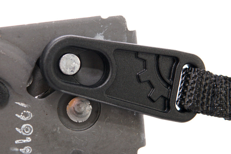 BuiltRight Industries 09-20 Ford F-150/Raptor (09-14 SuperCrew Only) Rear Seat Release - Black Strap 100100 100100 Photo - Close Up