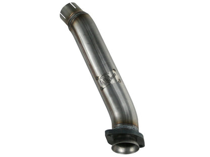 aFe  POWER Twisted Steel Loop Delete Down-Pipe 2-1/2" SS Exhaust System 48-46209 Photo - Primary