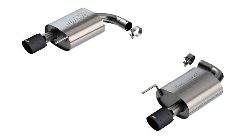 Borla 2024 Ford Mustang GT 5.0L V8 w/o Active Exhaust S-Type Axle-Back Exhaust System - Carbon Fiber 11983CFBA 11983CFBA Photo - Primary