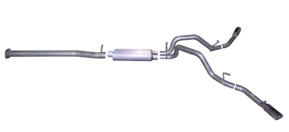 Gibson 08-09 Chevrolet Silverado 1500 LS 4.8L 2.25in Cat-Back Dual Extreme Exhaust - Stainless 65628 65628 Photo - Primary