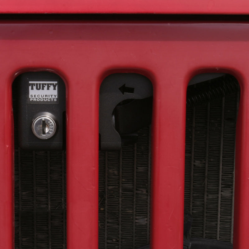 Tuffy Products Tuffy 1987-1995 Yj Wrangler Yj Hood Lock 01 Black For 295-01 295-01 Photo - Primary