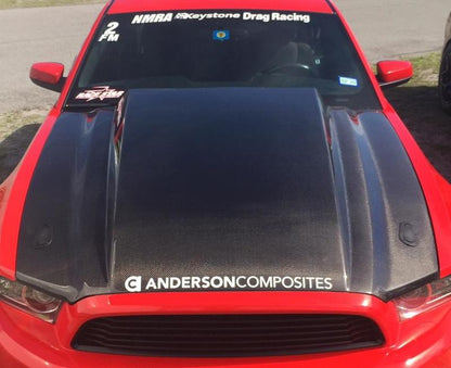 Anderson Composites 2013-2014 Ford Mustang Type-CJ Carbon Fiber Cowl Hood AC-HD13FDMU-CJ AC-HD13FDMU-CJ User 6