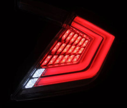 AlphaRex 16-21 Honda Civic Hatchback / Type-R FK8 Nova-Series LED Tail Lights (Pair) - Clear 676030 676030 User 5