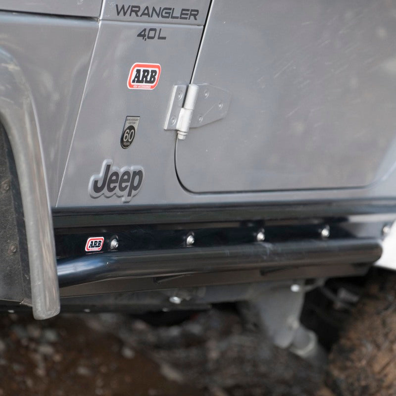 ARB Deluxe Rock Rails Rocker Guards Tj Swb All 4450010 4450010 Photo - Mounted