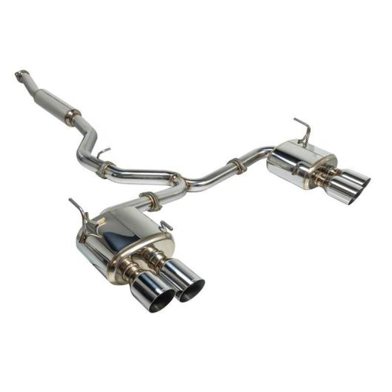 Remark 2015+ Subaru WRX/STi 4in Quad Cat-Back Exhaust Stainless Single Non-Resonated RK-C4076S-01 RK-C4076S-01 User 1