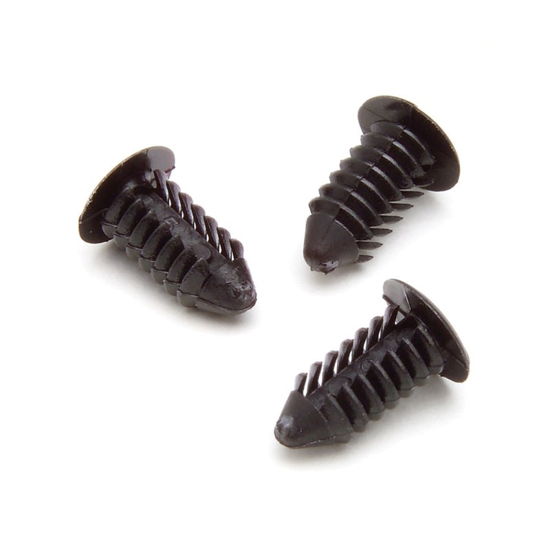 Autometer Ratchet Fasteners, 100 PCS, Black, For Gauge Pod / Pillar Installation 3282 User 1