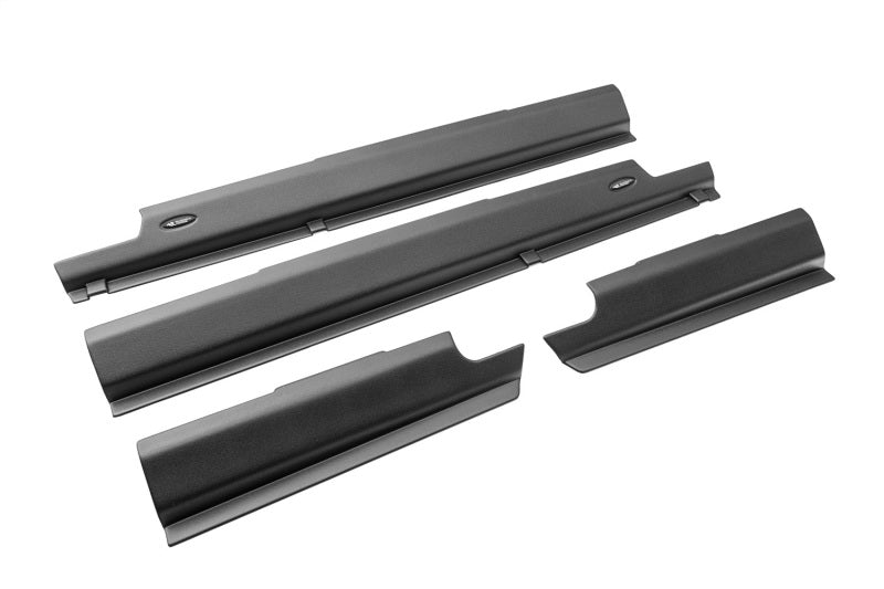 Rugged Ridge 18-22 Jeep Wrangler (JL) Rocker Pnl/Sill Plate Cvr 4dr. Rocker Guard 4pc. - Tex. Blk 11651.74 11651.74 Photo - Unmounted