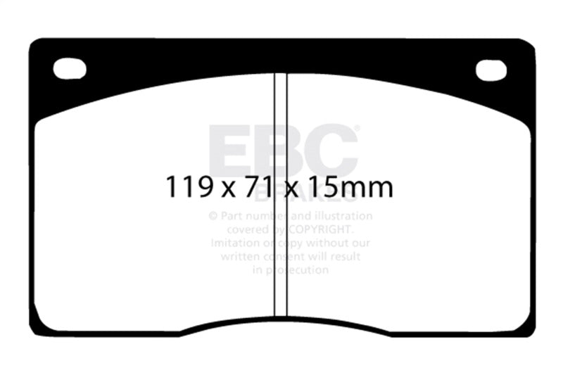 EBC Disc Brake Pad Set DP3262C Photo - Primary