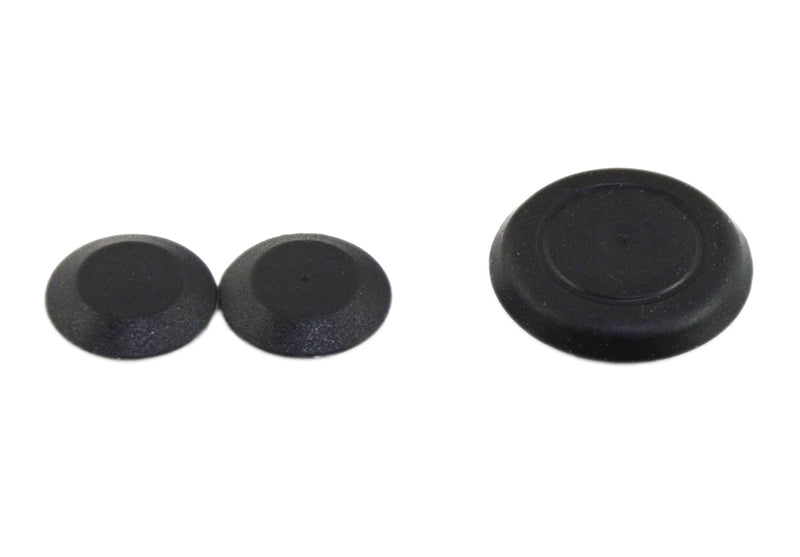 Kentrol 07-18 Jeep Wrangler JK Tailgate Plug (set) - Powdercoat Black 70004 70004 Photo - Primary