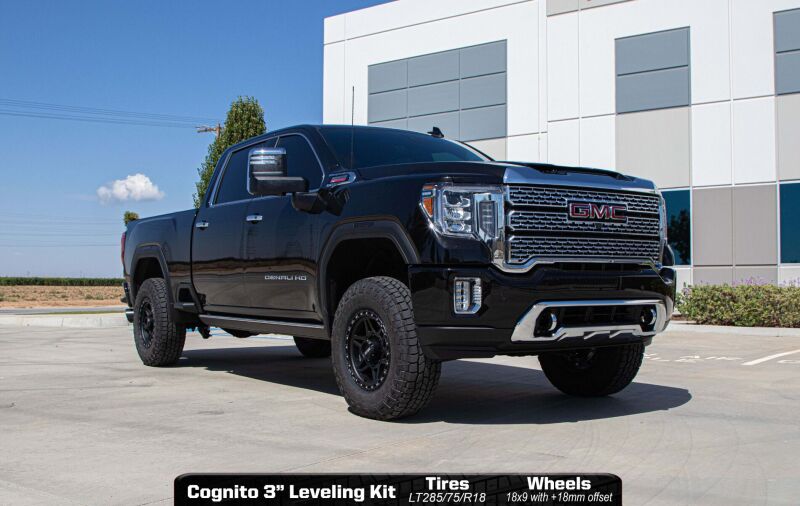 Cognito 20-24 Chevy/GMC Silv/Sierra 2500/3500 HD 2WD/4WD 3in Elite Leveling Kit w/ Elka 2.5 RR 210-P1129 210-P1129 Photo - lifestyle view