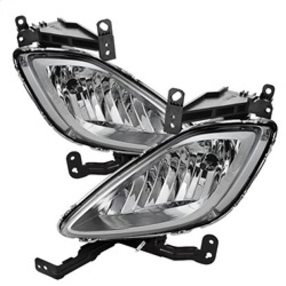 Spyder Hyundai Elantra 2011-2013 OE Style Fog Lights W/Switch Clear FL-HYE2011-C 5079909 5079909 Photo - Primary