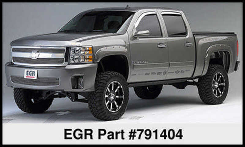 EGR 07-13 Chev Silverado 5ft Bed Bolt-On Look Fender Flares - Set 791404 791404 Thumbnail