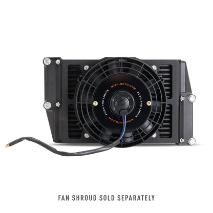 Mishimoto Heavy-Duty Oil Cooler - 10in. Opposite-Side Outlets - Black MMOC-OO-10BK MMOC-OO-10BK User 1