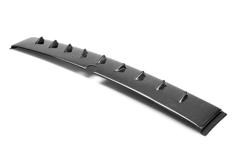 Seibon 08-10 Mitsubishi Evo 10 SA-Style Carbon Fiber Roof Fin Spoiler *excl Evo w/Sound Pack/Sunroof RFS0809MITEVOX-SA RFS0809MITEVOX-SA Photo - Primary